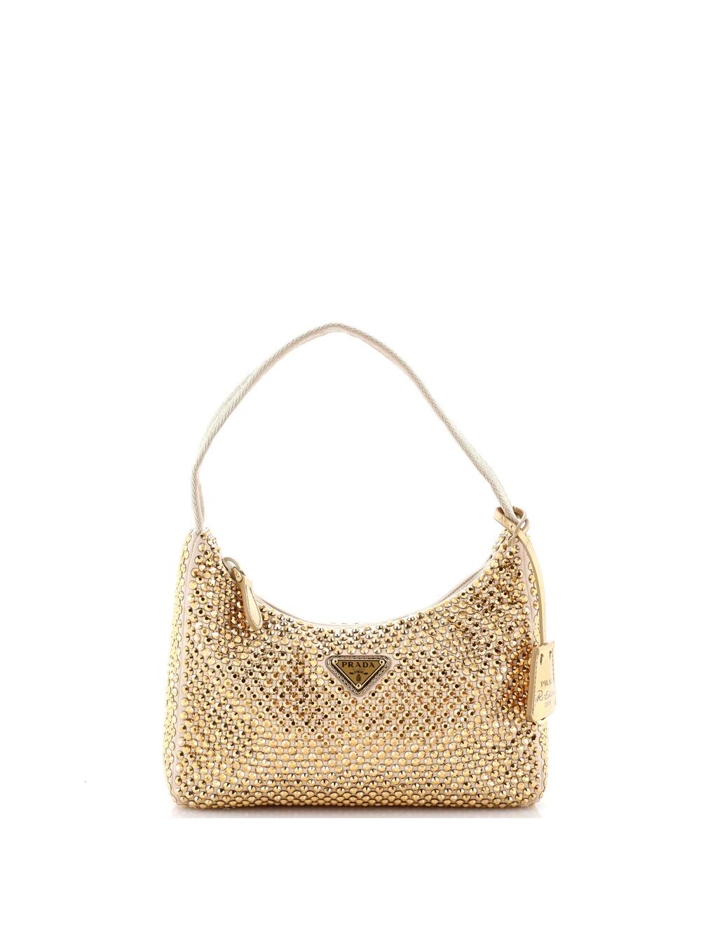 Prada Re-Edition Hobo Crystal #340103P22B